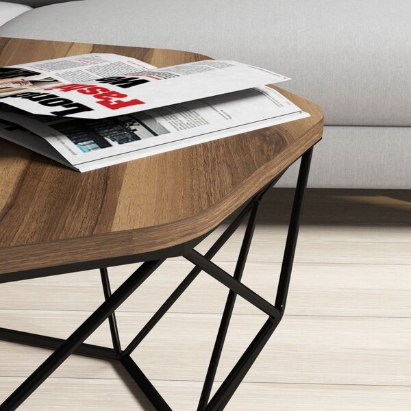 Masuta de Cafea Diamond Walnut