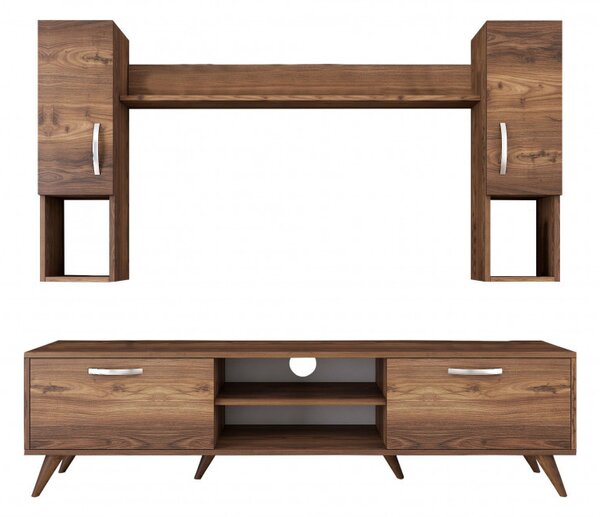 Ansamblu Comoda TV M27 Walnut