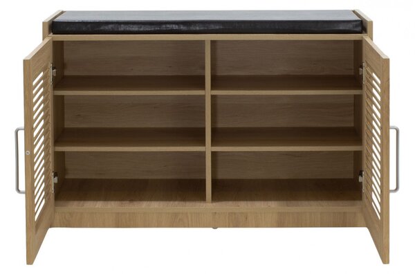 Dulap Pantofi Model Amaya, Stejar sonoma, 94x34,5x60 cm