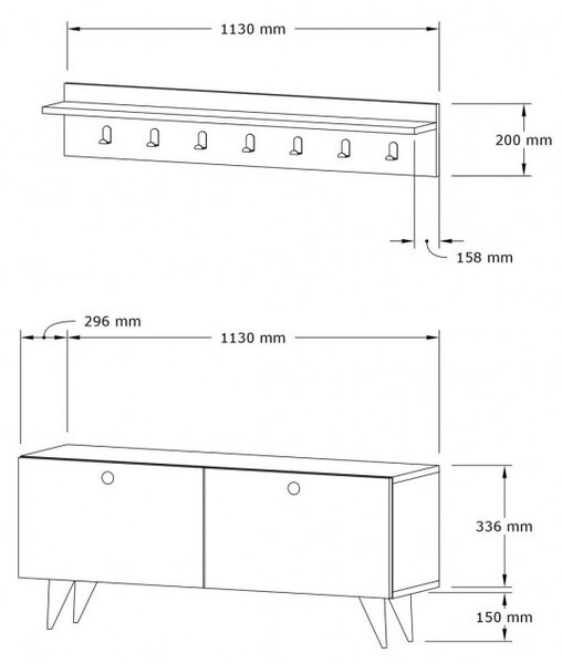 Cuier Hol Rupa Walnut