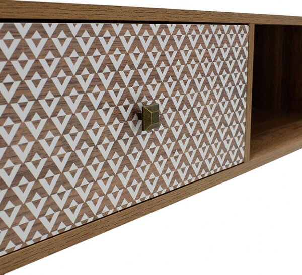 Masuta de Cafea Boho Walnut - Negru