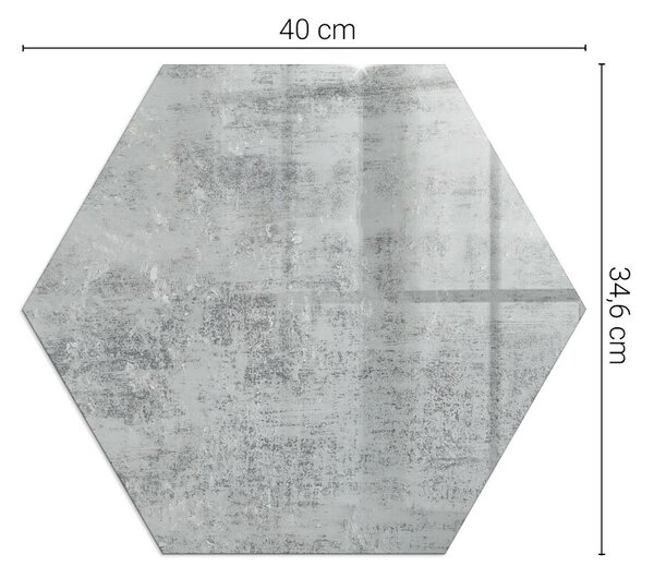 Sticlă hexagonală sub sobă Model de fundal abstract