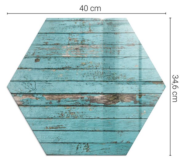 Sticlă hexagonală sub sobă Plăci rustice în stil natural