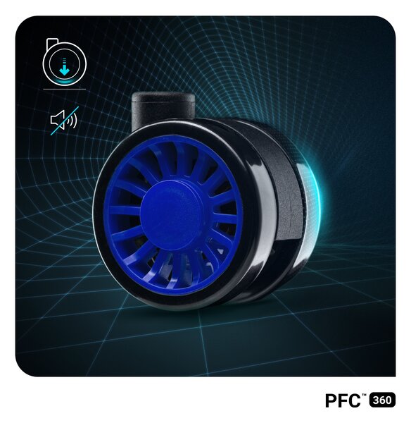 Scaun gaming Diablo X-One 2.0 Normal Size: negru-albastru