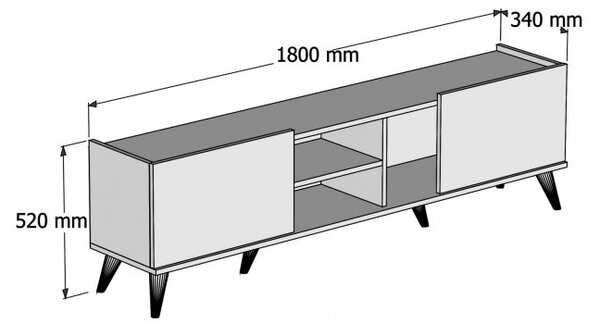 Comoda TV Elegante 1330