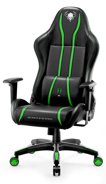 Scaun gaming Diablo X-One 2.0 Normal Size: negru-verde