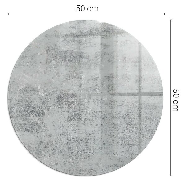Sticlă rotundă sub sobă Model de fundal abstract
