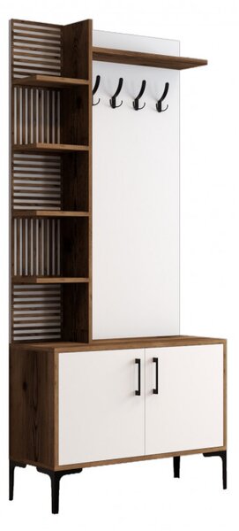 Cuier ViyanaD Walnut-Alb