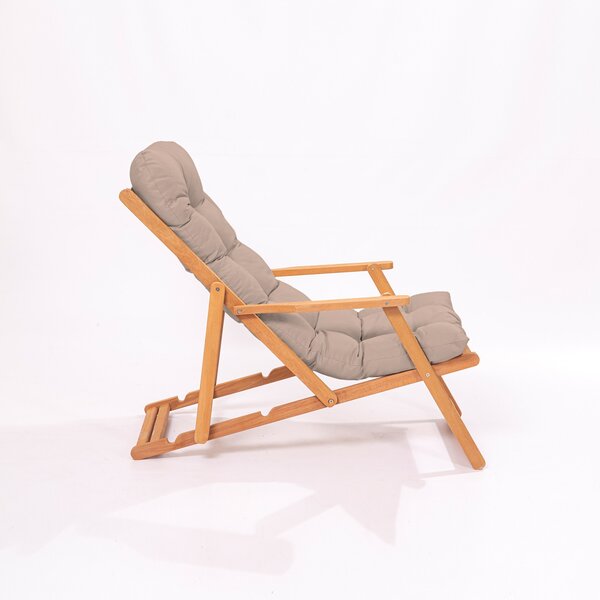 Set grădină masă și scaune (3 buc.) Mackenzie 6 (maro + natural). 1082976