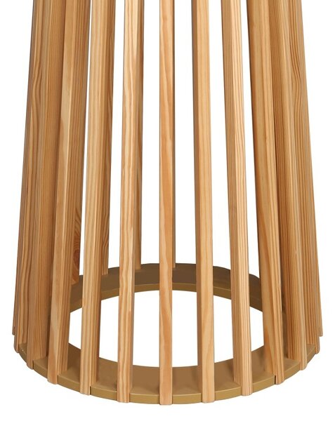 Masă bar Domonic, natural, 60x60x105 cm