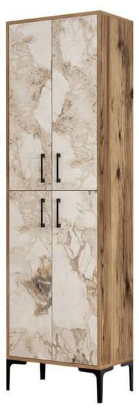 Dulap Pantofi BerlinA Walnut-Alb