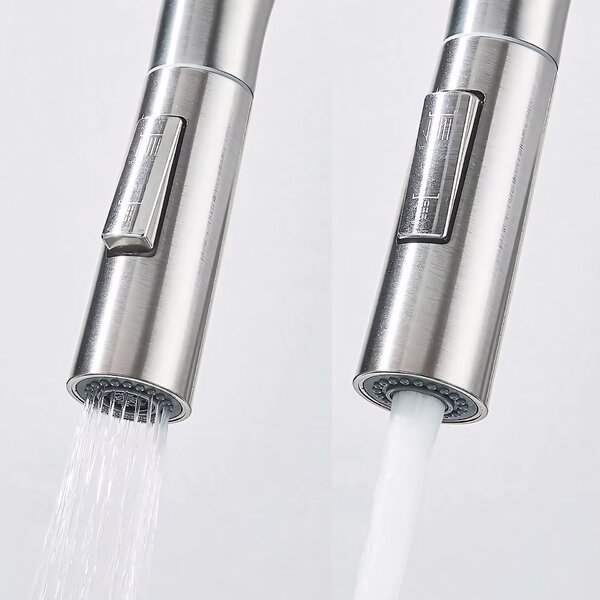Baterie de bucătărie Rea Fresh High BRUSH NICKEL