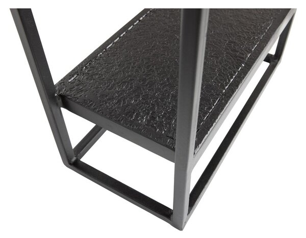 Raft negru din metal Febe – WOOOD