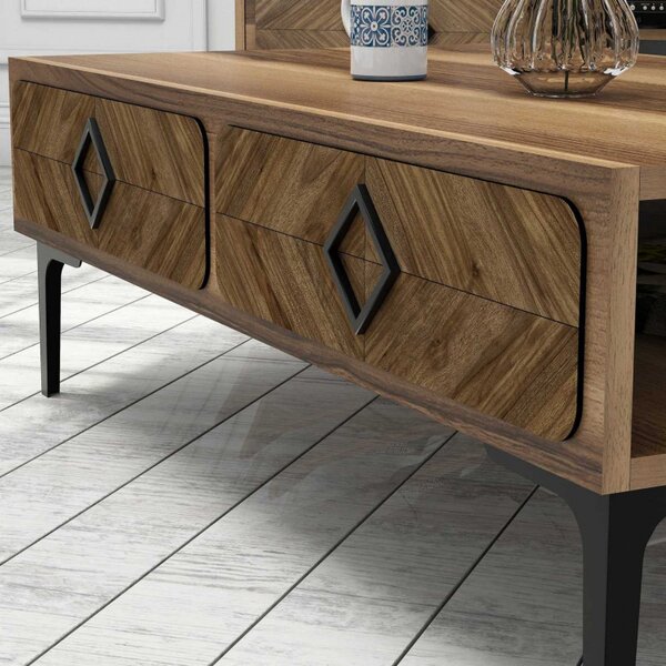 Masuta de Cafea Samba - Walnut