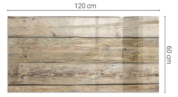 Placă de sticlă dreptunghiulară șemineu Plăci în stil natural