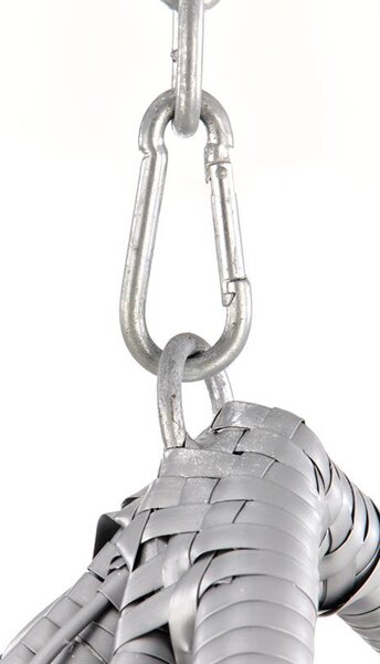 Fotoliu suspendat Edie (Negru + Gri). 1048850