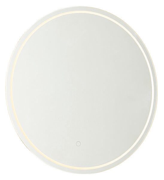 Oglinda de baie moderna 60 cm cu LED si dimmer tactil - Sebas