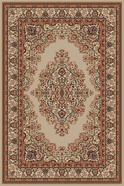 Covor Clasic, Lotos 1524, Bej Maro, Diverse Dimensiuni, 1800 gr mp