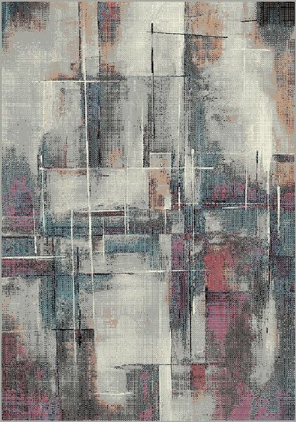 Covor Modern, Kolibri Abstract 11023, Multicolor, Diverse Dimensiuni, 2200 gr mp