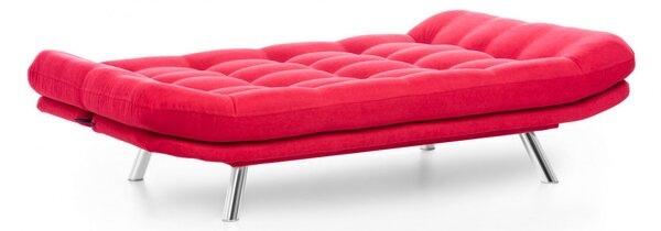 Canapea Extensibila, 3 Locuri Misa Sofabed Rosu