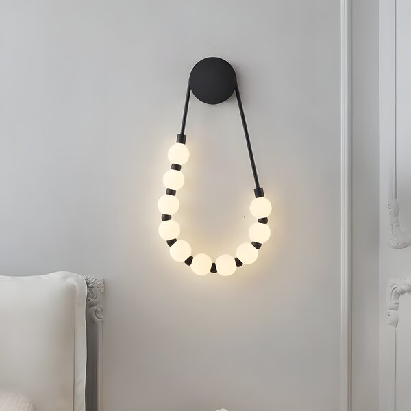 Lampa de perete G026-CP BLACK