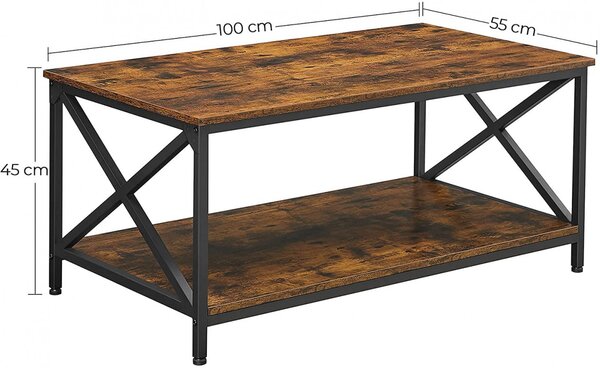 Masuta de Cafea Vasagle, 100x55x45cm