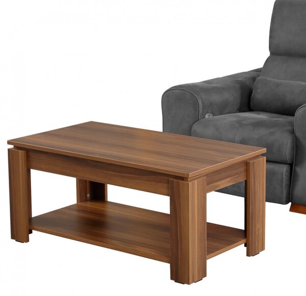 Masuta de Cafea Shelf - Walnut