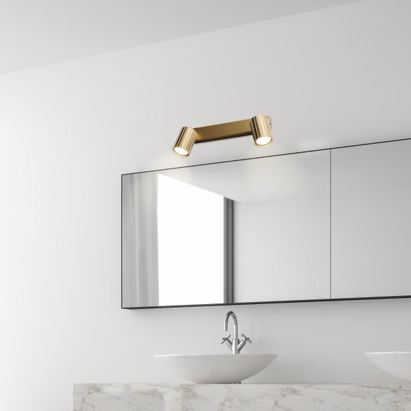 Brilagi - Spot CRISPINA 2xGU10/10W/230V auriu