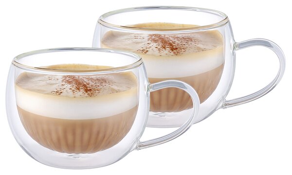 Pahare termo pentru cappuccino 4Home Hot&Cool 270 ml, 2 buc
