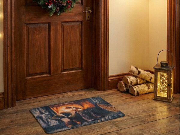Covoras de Craciun RUSTIC WELCOME 38x58 cm - mai multe variante Varianta: Lumanare