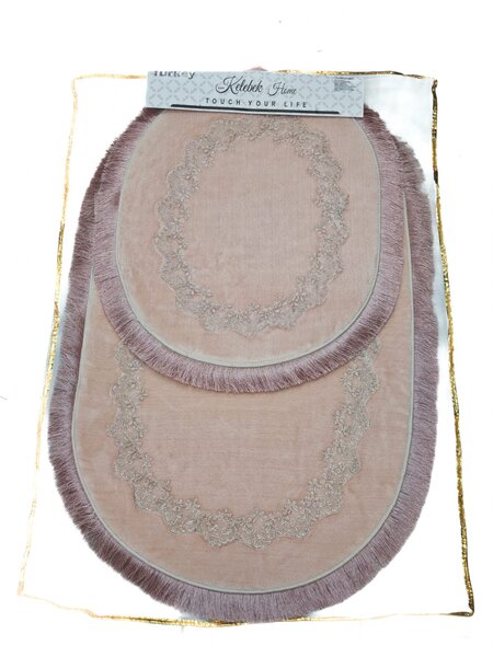 Set Covorase Baie 2 Piese Premium- Antiderapante 60x100cm