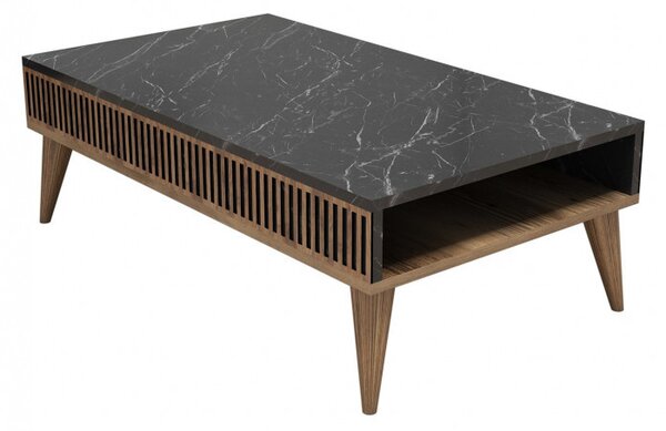 Masuta de Cafea Milan - Walnut, Negru
