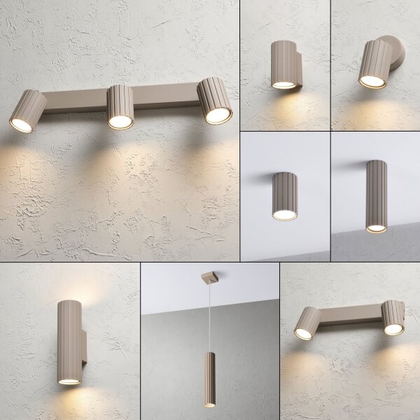 Brilagi - Lampă spot CRISPINA 3xGU10/10W/230V bej