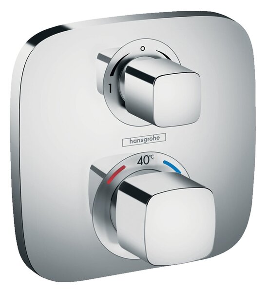 Hansgrohe Ecostat baterie cadă-duș ascuns cu termostat crom 15708000