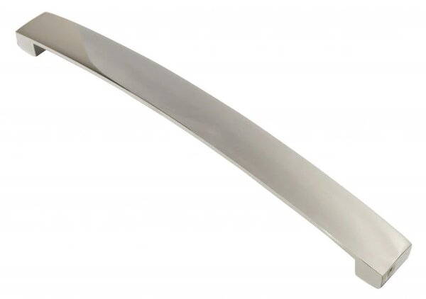 Maner metalic pentru mobilier, model CASSIM, stil modern/minimalist, Distanta dintre gauri = 128 | 160 | 192 mm, finisaj crom lucios