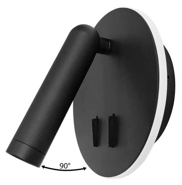 Lampa de perete APP1614-1W black