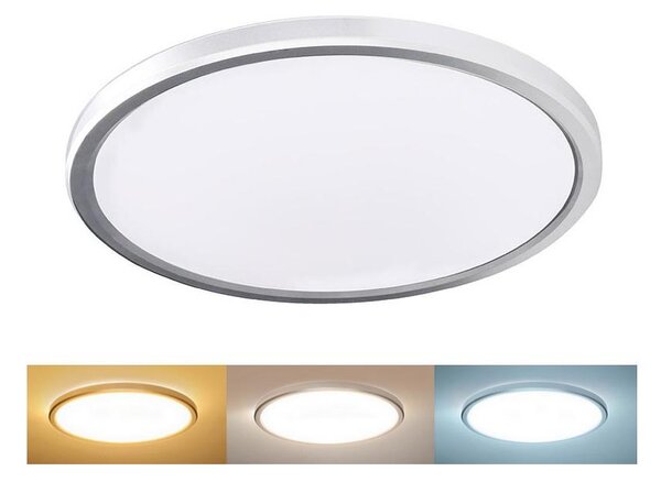 Solight WO826-LED Lampă de tavan pentru baie ACATE, 24W/230V, 3000/4000/6000K, pr.29,3cm, IP54