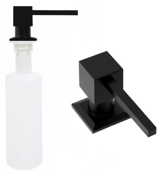 Dispenser pentru chuveta pentru detergent Rea negru square