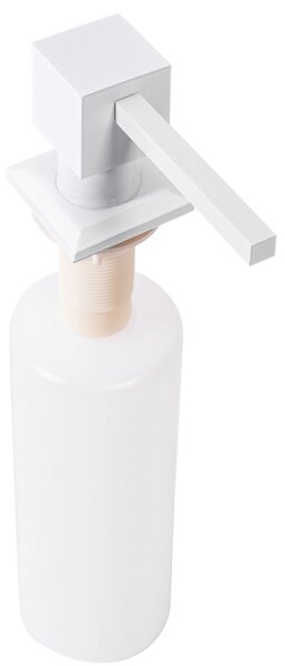 Rea Rea, dozator de detergent pentru chiuveta 300 ml, alb mat, BAT-05010