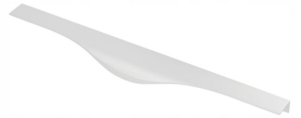 Maner metalic aplicat pentru mobilier, model MOLINA, stil modern/minimalist, Lungime totala = 296 | 396 | 496 | 596 | 796 mm, finisaj aluminiu