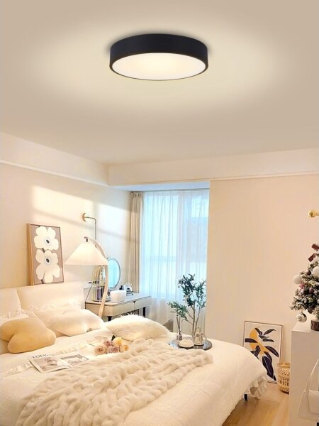 Plafonieră LED dimabilă Immax NEO 07202L RONDATE 53W/230V negru Tuya + telecomandă