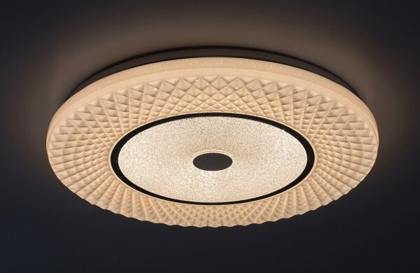 Rabalux 3254 - Plafonieră LED reglabilă TORNADO LED/72W/230V + telecomandă