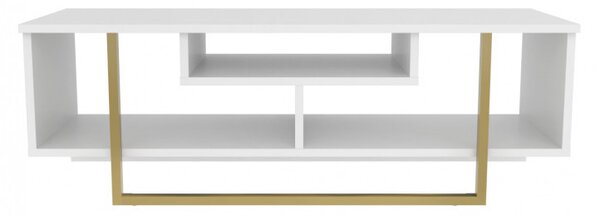 Comoda TV Asal 120 - Gold, Alb