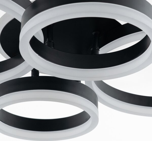 Plafonieră LED dimabilă Brilagi ORBITS LED/49W/230V 3000-6000K + telecomandă