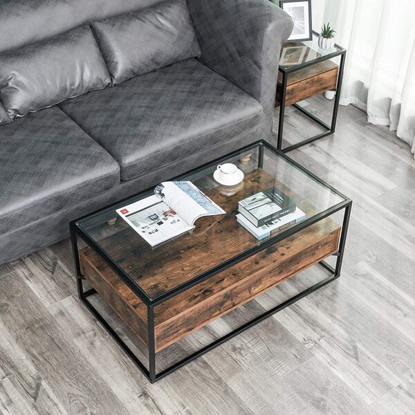 Masuta de Cafea Vasagle, 106x57x45cm