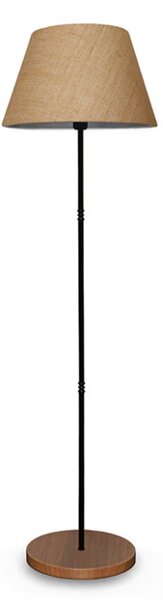 Lampadar PWL-1082, E27 bej-negru-nuc, 36x145 cm