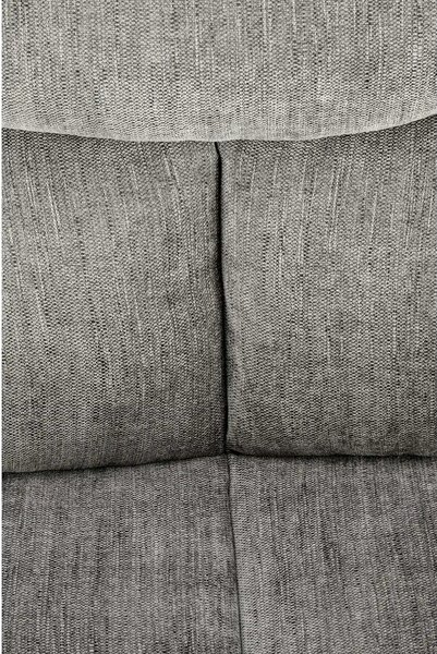 Scaun pentru living K495, gri/negru, stofa clasica/metal, rotativ, 60x