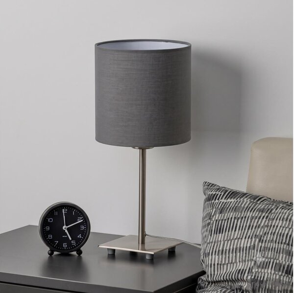 Brilagi - Lampă de masă LED NUBILA 1xE27/60W/230V antracit
