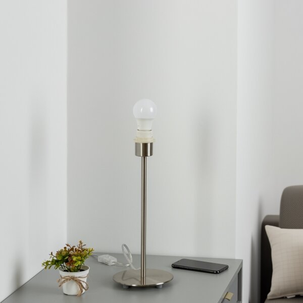 Brilagi - Lampă de masă LED NUBILA 1xE27/60W/230V roșie