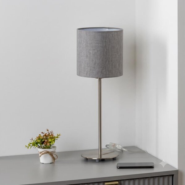 Brilagi - Lampă de masă LED NUBILA 1xE27/60W/230V antracit